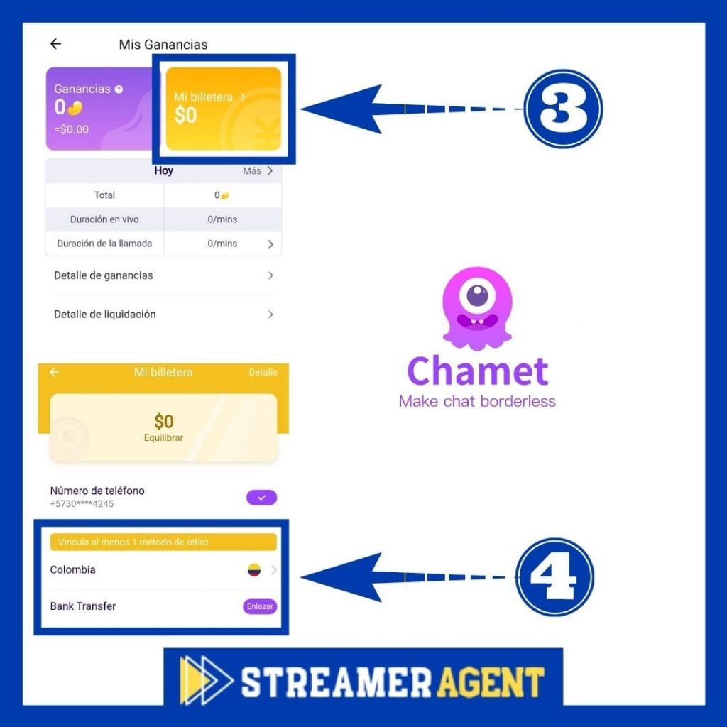 Streamer Chamet App » Trabajo Streamer - Agencias de Streamer