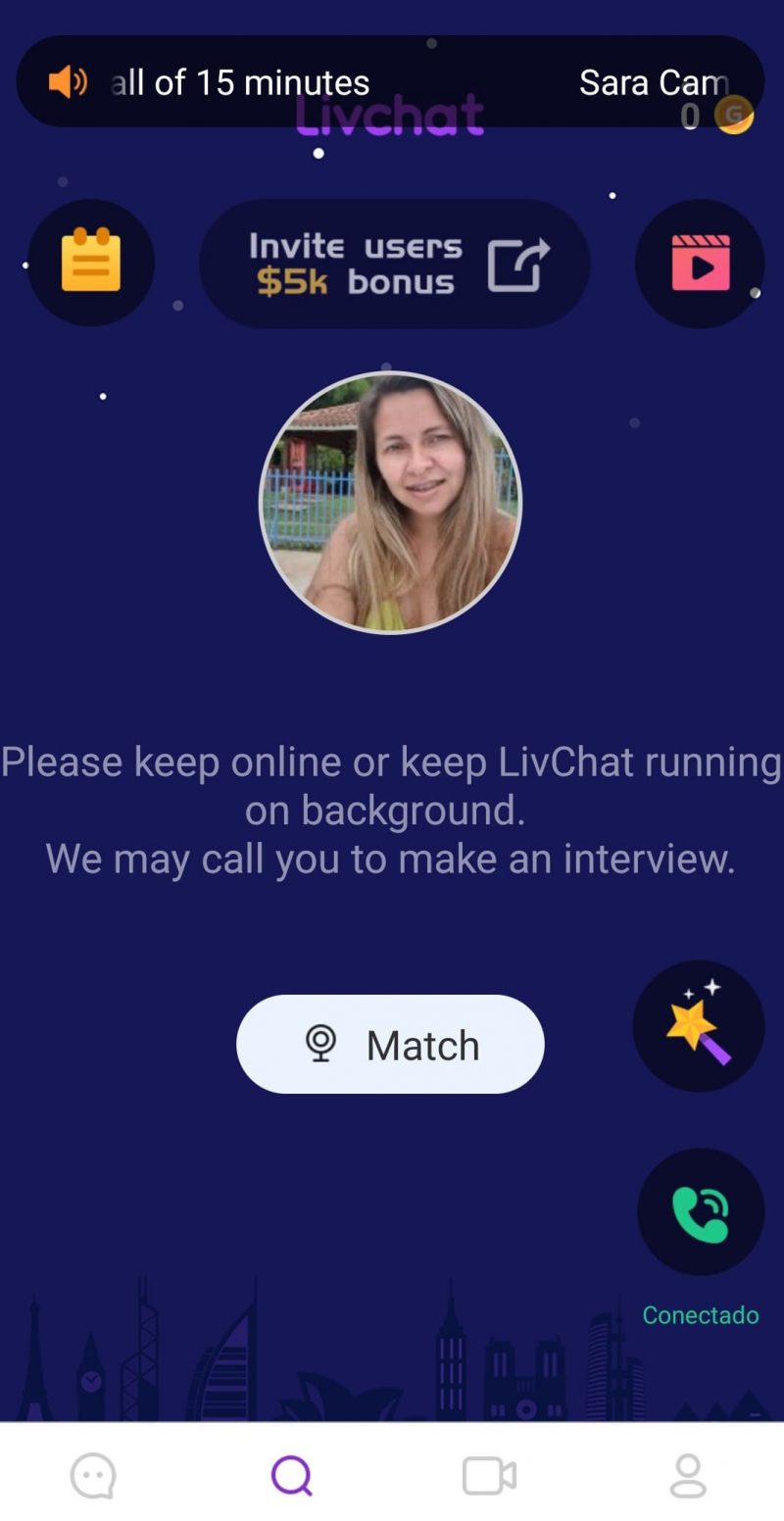 Mi perfil Match LivChat