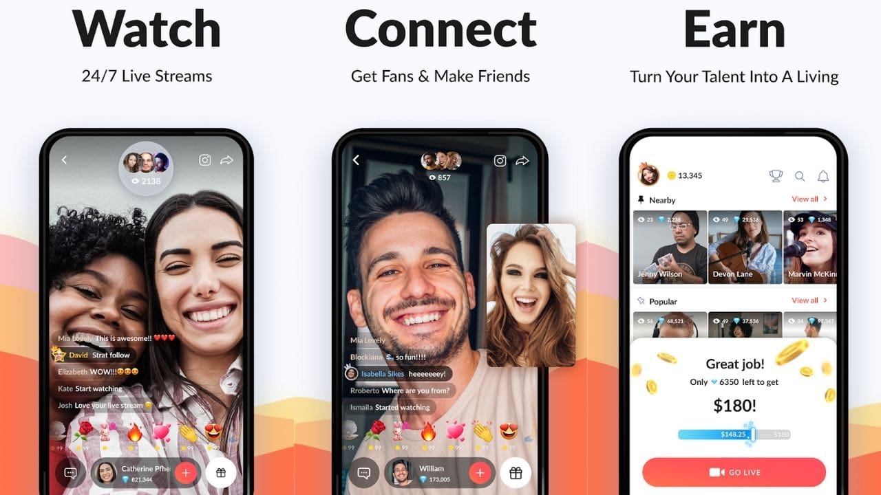 Explore connects and earn with Tango Live App - StreamerAgent